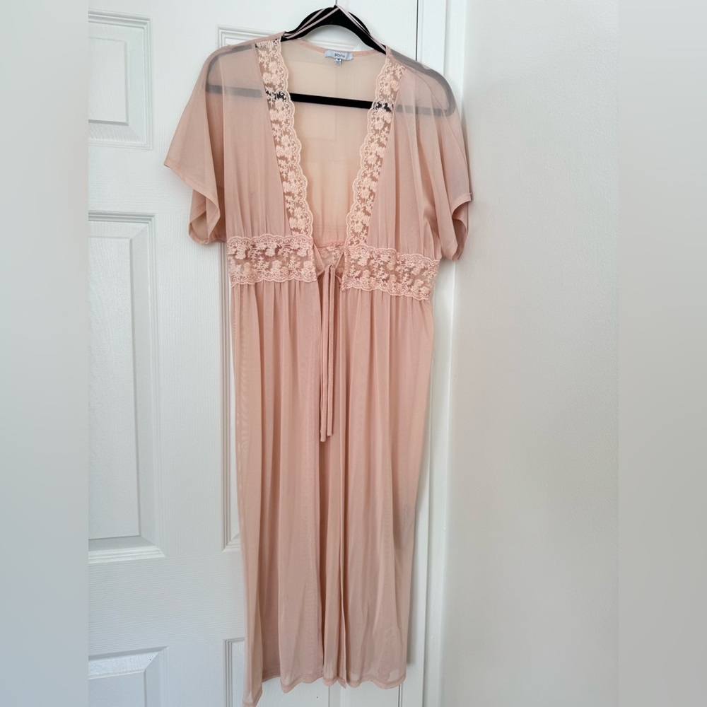 pink women’s cover up